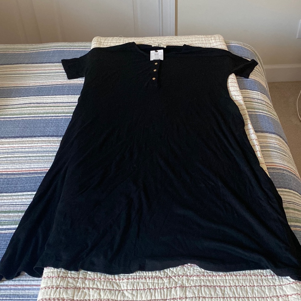 Black casual dress